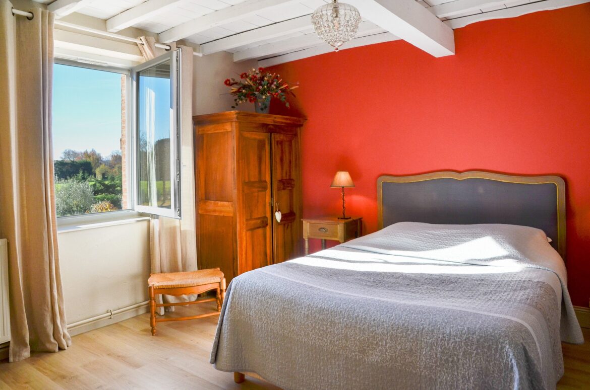Chambre Coquelicot